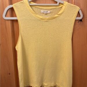 Madewell Sunny Yellow Muscle Tee